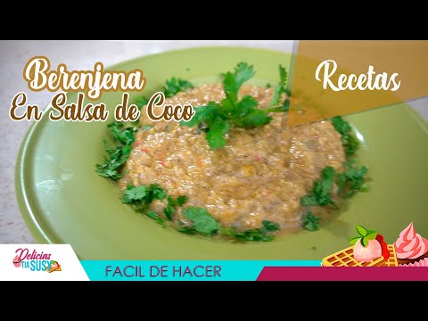 RECETA BERENJENA EN SALSA DE COCO