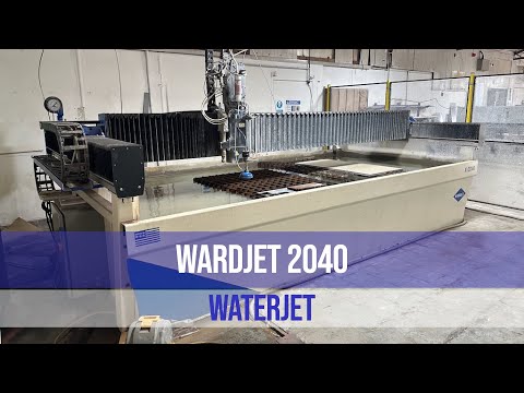 2020 WARDJET X-2040 Waterjet Cutters | Charter Auctions (1)