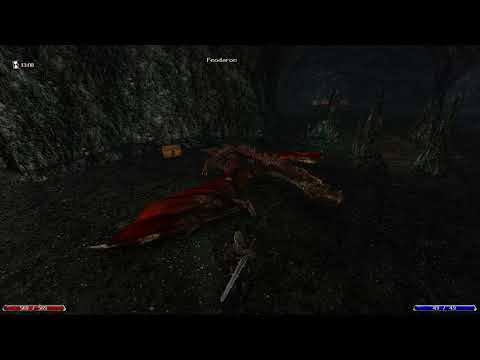 Gothic 2 NotR Melee No Hit Irdorath Fire Dragon