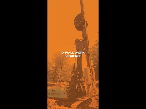 D-WALL WORK SEQUENCE | HINDUSTAN INFRASTRUCTURE