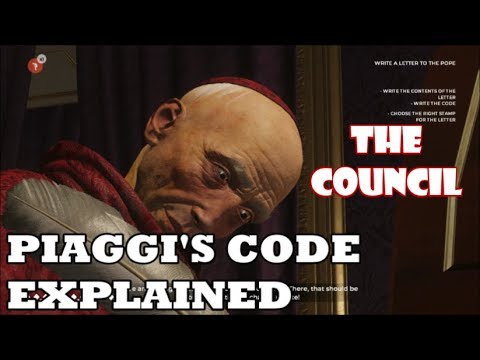 The Council - Episode 4: Burning Bridges - Piaggi's Secret Code Explained