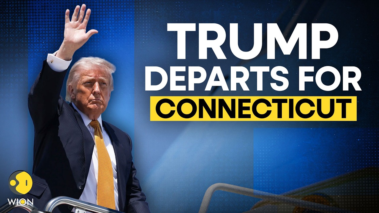 LIVE: Trump Heads To Connecticut Amid High Political Tensions In Washington