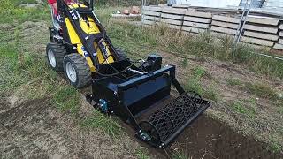 Kultivátor pre mininakladač TUR N520