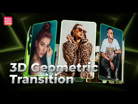 3D геометрические переходы в InShot 🔷 | Добавьте динамичности вашим видео ⚡