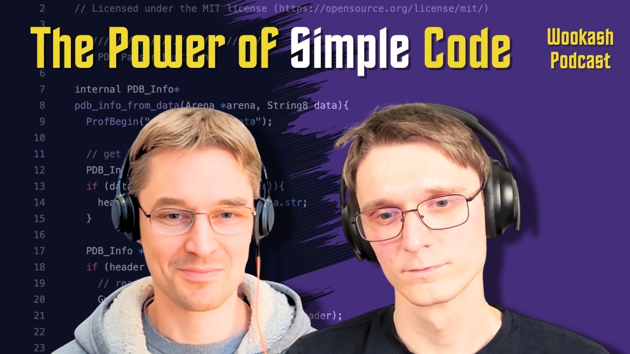 If you're serious about programming, listen to Stewart Lynch