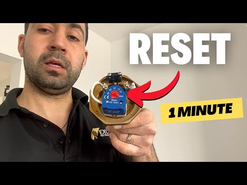How To Reset an Electric Hot Water Heater Cylinder Fast