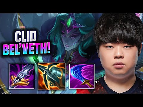 CLID BEL'VETH IS SO FUN! - FPX Clid Plays Bel'Veth Jungle vs Diana! | Season 2022