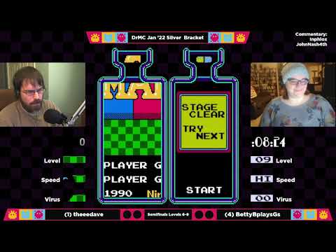 DrMC Speed Monthly January 2022 Silver Bracket - theeeDave vs BettyB - Semifinals