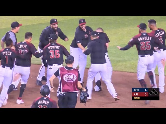Carson Kelly hits a walk-off & the Diamondbacks Celebrate, a breakdown.
