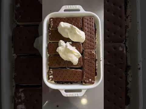 ICE CREAM SANDWICH CAKE #nobake #icecream #icecreamcake #summerdessert #icecreamsandwich