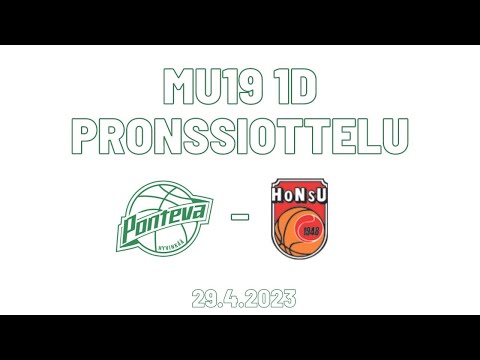 MU19 valtakunnallinen 1-divisioona 2022-2023 pronssiottelu Ponteva - Honsu