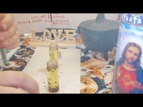 How To Make My Come To Me Oil Recipe That I Will Show You.