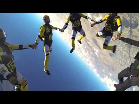 Skydive Dubai Winter Festival 2013