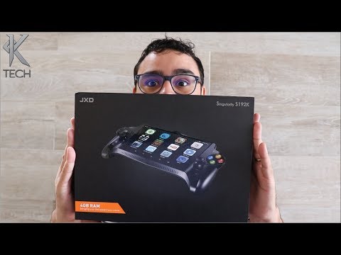 ISSO É MUITO BOM - UNBOXING GAMEPAD JXD S192K