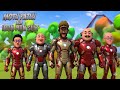 Motu Patlu Meets Iron Man Suit Full HD Action Animation
