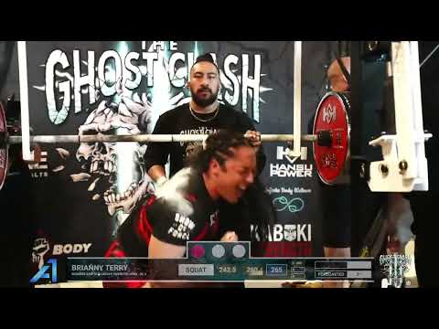 Brianny Terry • 2nd place 692.5kg Total (Raw w/ Wraps) • 82.5kg Class • The Ghost Clash 2024
