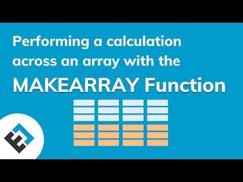 Filling a grid of LAMBDA functions with MAKEARRAY in Excel | Everyday Office