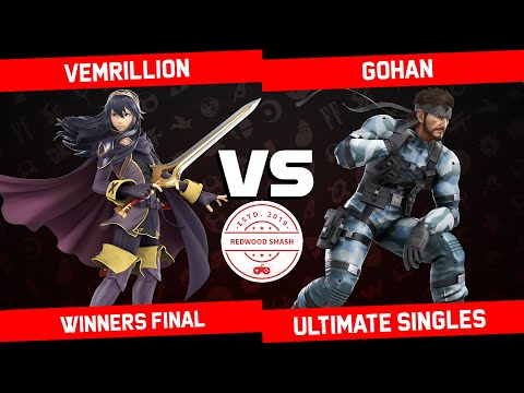 Vermillion vs GOHAN - Winners Final SSBU Singles - Redwood Smash 7 | Lucina vs Snake, Joker