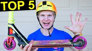 TOP 5 BEGINNER SCOOTER TRICKS!