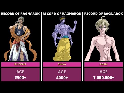 RECORD OF RAGNAROK CHARACTERS IN AGE COMPARISONS