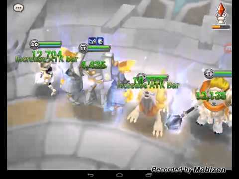 SMW - Light Golem VS Fire Death Knight