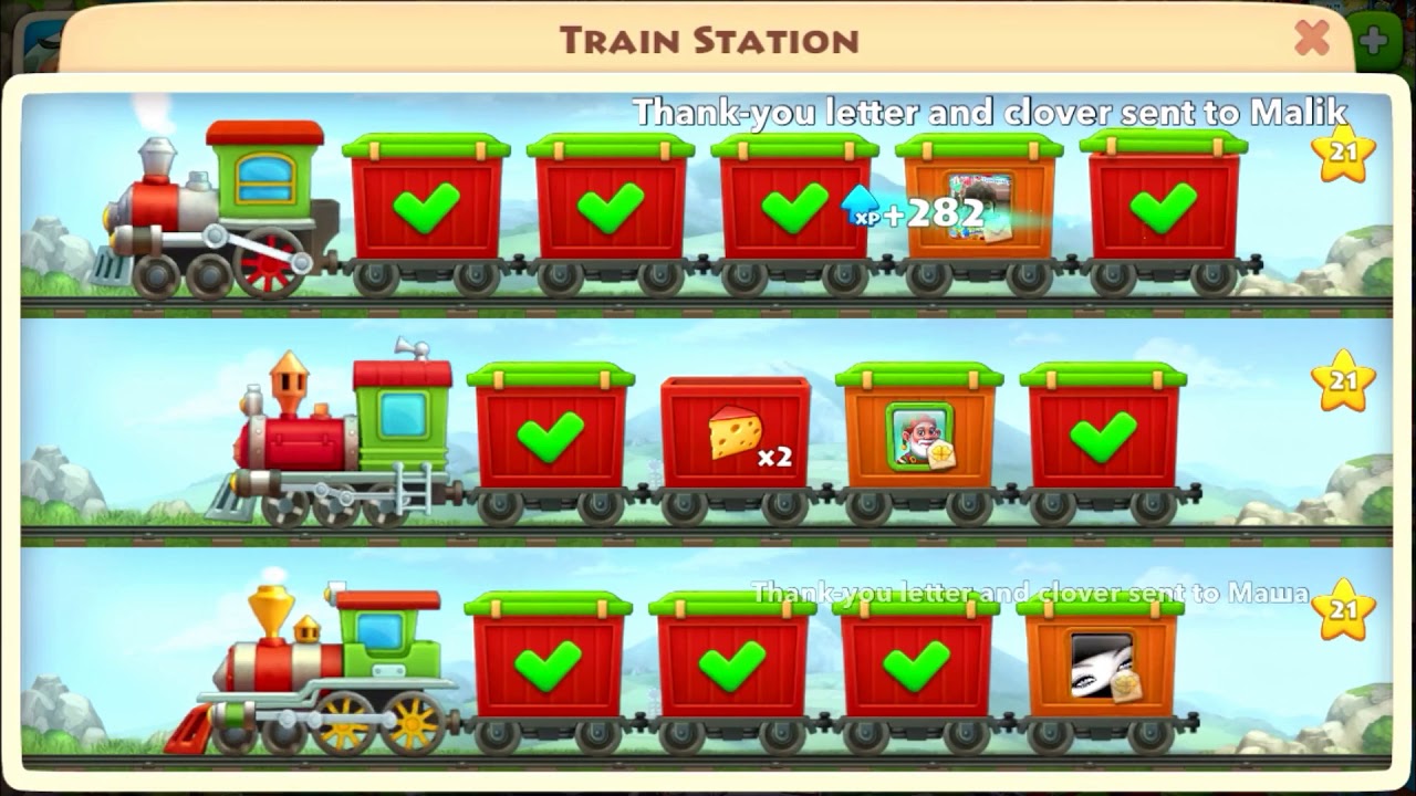 <h1 class=title>TOWNSHIP Sending 17 Trains Back 2 Back</h1>