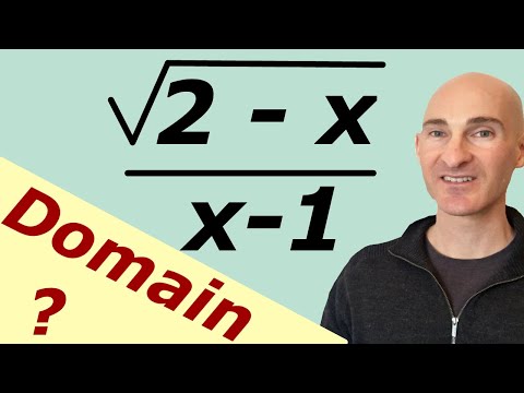 Find the Domain of a Function (Precalculus) Given Equation (4 Examples)
