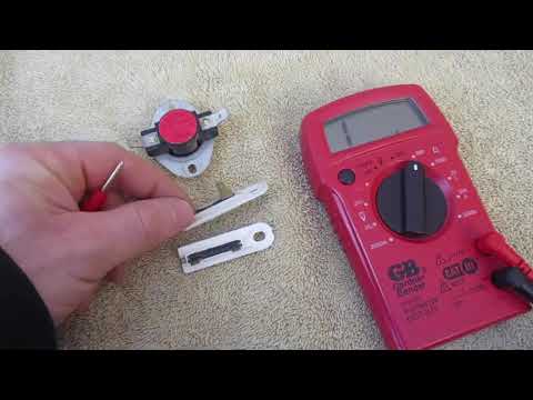 How to test Dryer Thermal Fuse 3392519 dryer not operating Dryer not working