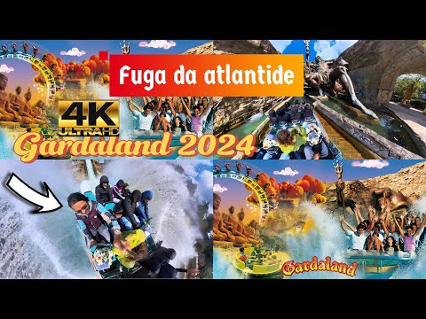 “Fuga da Atlantide, Gardaland 2024 Italy’s Premier Theme Park | #Gardaland #Italy #ThemePark”