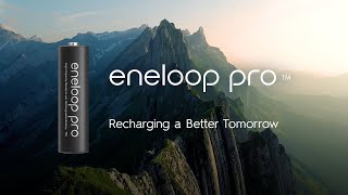 *Panasonic Eneloop PRO AAA (R03) 930mAh BK-4HCDE/4BE – nabíjecí baterie 4 ks, vysoká kapacita, dlouhá výdrž, japonská kvalita