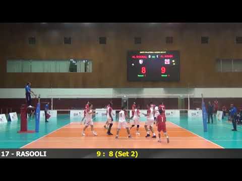 Al Shamal X Al Arabi 0 - 3   Qatar Volleyball League 18 /19
