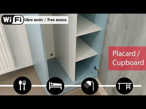 Logement T1 de 16m² résidence CAP AVENUE- Rouen- Crous Normandie