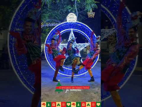 natal iluminado na minha cidade Itaporanga d'Ajuda -se #natalchegando #natal #decoraçãodenatal