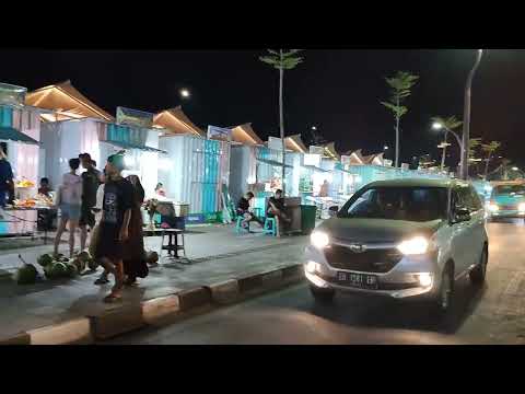 Esta é a atmosfera noturna em Labuan Bajo Komodo | uma ilha paradisíaca na Indonésia