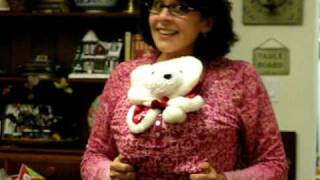 White Christmas with Lydia and the bear