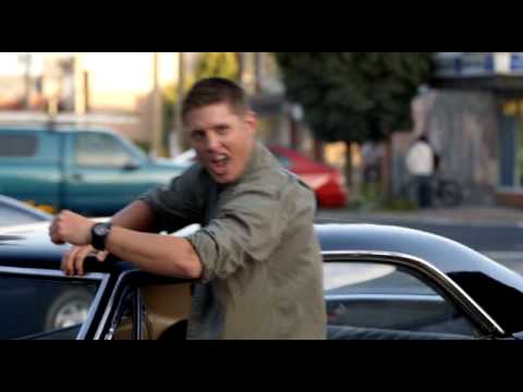 Supernatural - 04x06 - Yellow Fever - Eye of the Tiger - Dean lipsync & dance [ENG]