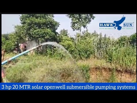 2HP AC Solar Openwell Submersible Pump