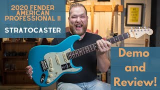 Video thumbnail for The 2020 Fender American Professional II Stratocaster...first reaction and review! by Jeremy Sheppard