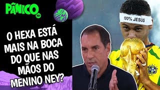Edmundo: ‘Se Neymar só jogar futebol e não entrar em polêmicas, o Brasil tem uma seleção excelente’