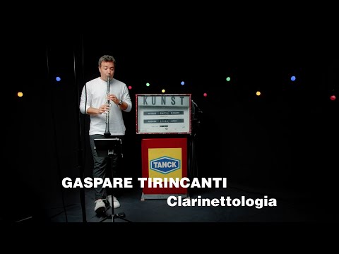 TANCKSTELLE MUSIC - Gaspare Tirincanti "Clarinettologia" (Pablo Barragán)
