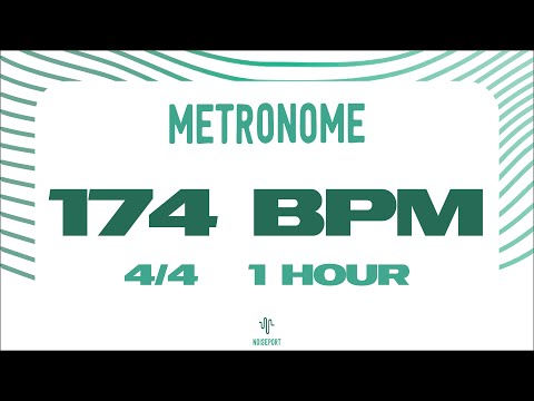 174 BPM Metronome [1 HOUR]