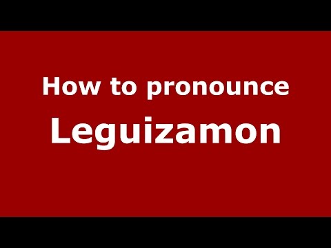 How to pronounce Leguizamon (Spanish/Argentina) - PronounceNames.com