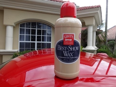 Griots Garage Best of Show Wax test results before and after on my 2009 Nissan 370z.