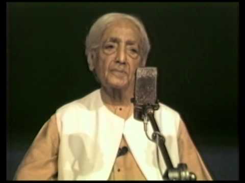 , title : 'J. Krishnamurti - Bombay (Mumbai) 1984 - Public Talk 4 - Love, freedom, goodness, beauty are one'