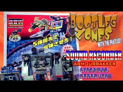 Bootleg Zones: Oversized Soundwave (Transformers)