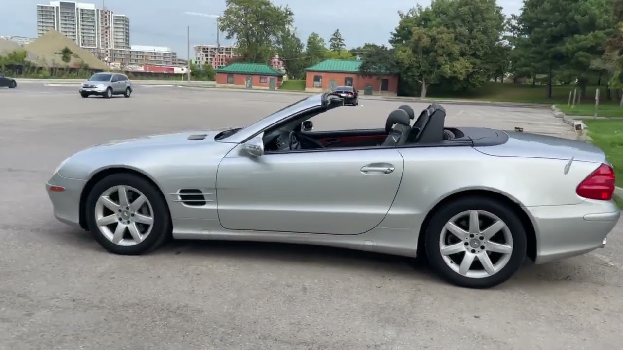 **SOLD By Auction** NO RESERVE – 2003 Mercedes-Benz SL500 Hardtop Convertible Roadster