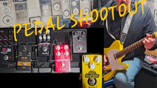 Distortion Pedal Shootout JHS Hard Drive vs 5 Cheap Pedals