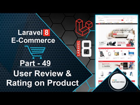 Laravel 8 E Commerce Project Layout Setup
