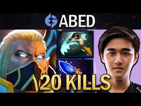 Invoker Dota 2 7.32 Gameplay EG.Abed with 20 Kills and Witch Blade #dota2 #dota2gameplay