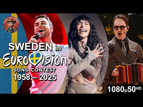 Sweden 🇸🇪 in Eurovision Song Contest (1958-2025)
